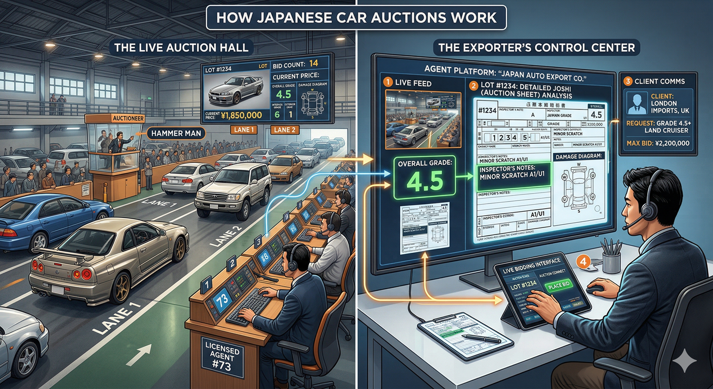 How Japanese Car Auctions Work