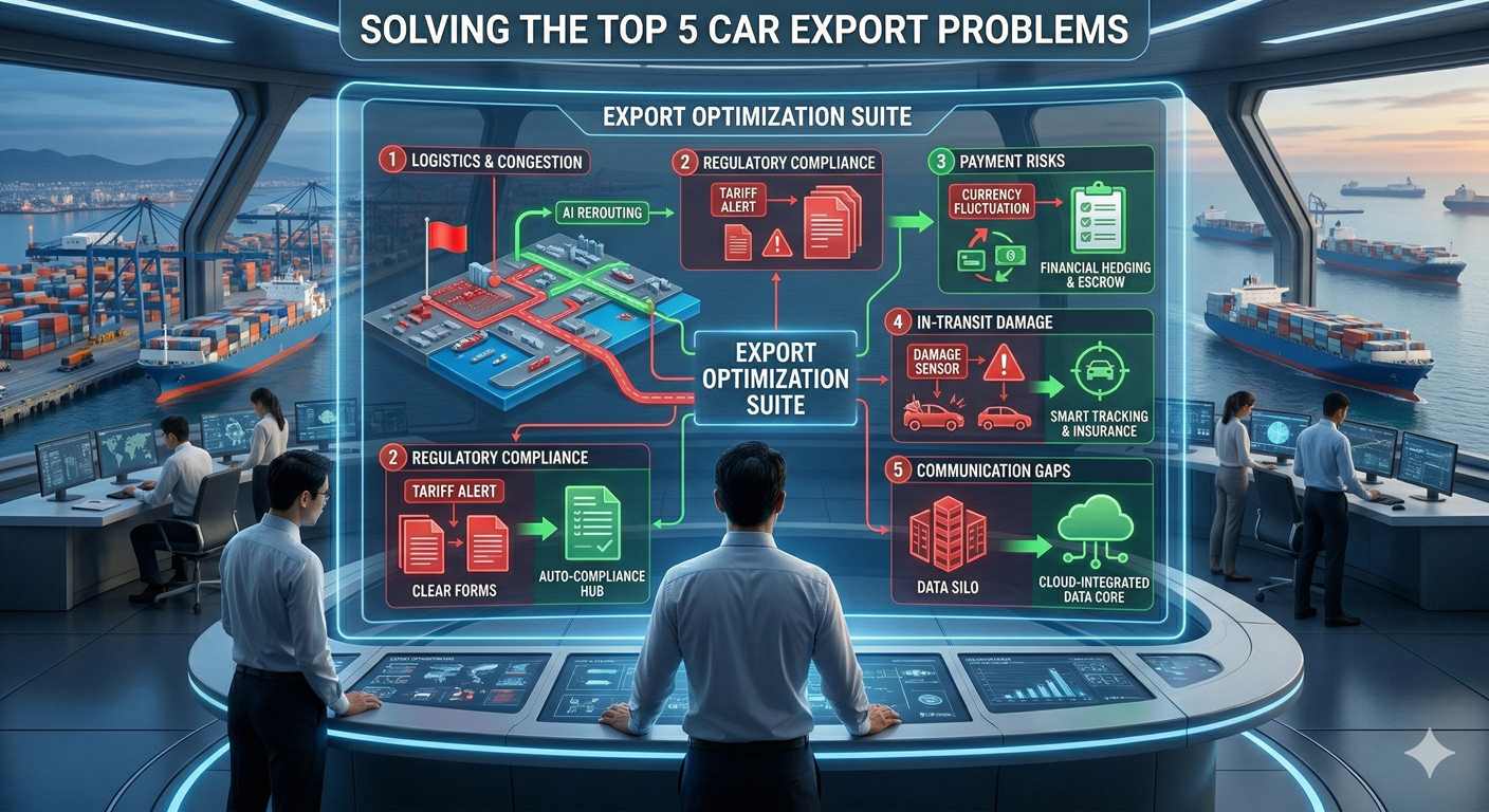 Top 5 Problems in Car Export Business